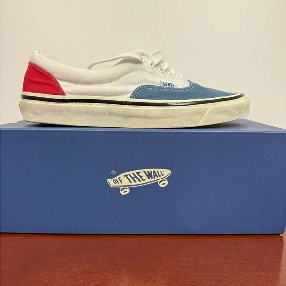 Vans 95 DX Red / White / Blue classic style Sneakers - Picture 4 of 9